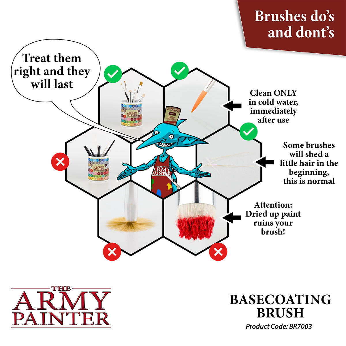 The Army Painter - Hobby Brush - Basecoating