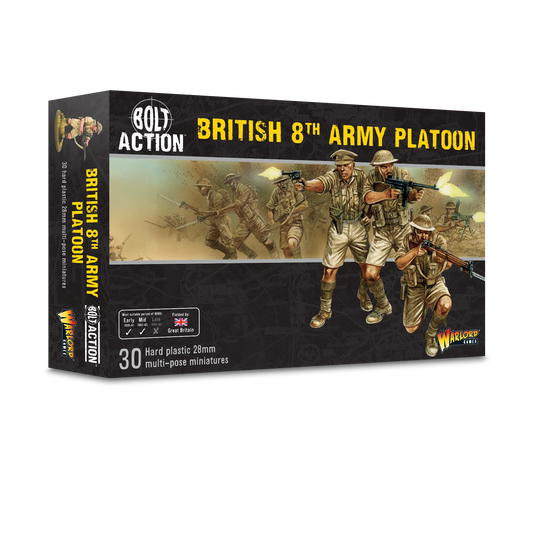 Bolt Action: British 8th Army Infantry