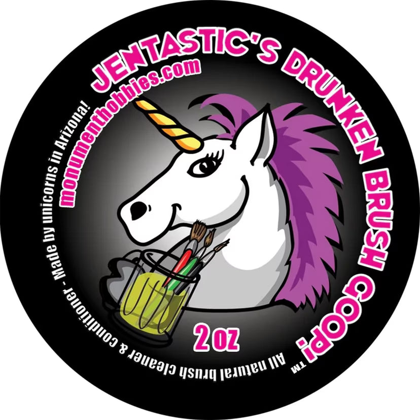 Monument Hobbies- Jentastic's Drunken Brush Goop! 2oz