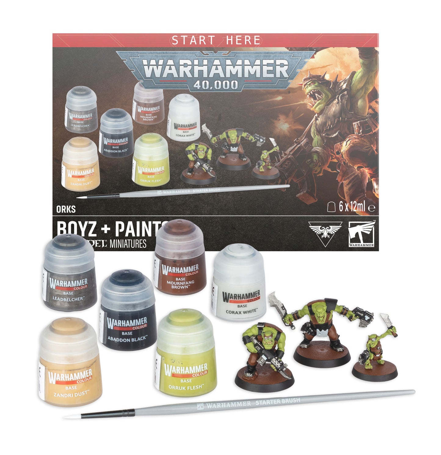 Warhammer 40000: Orks & Paints