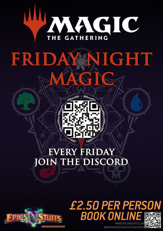 Friday Night Magic Table Cost x1 Person