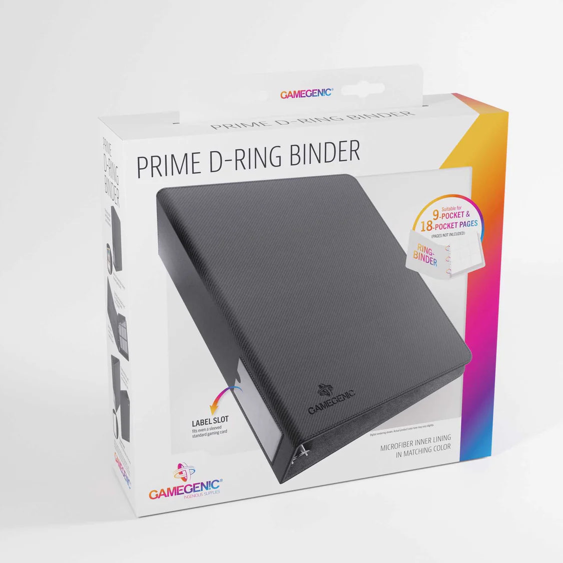 Gamegenic: Prime D-Ring-Binder - Black