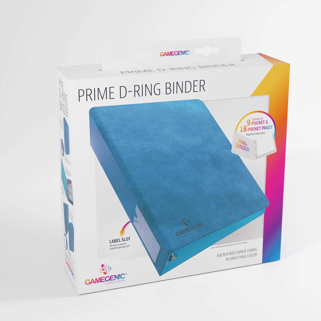 Gamegenic: Prime D-Ring-Binder - Blue
