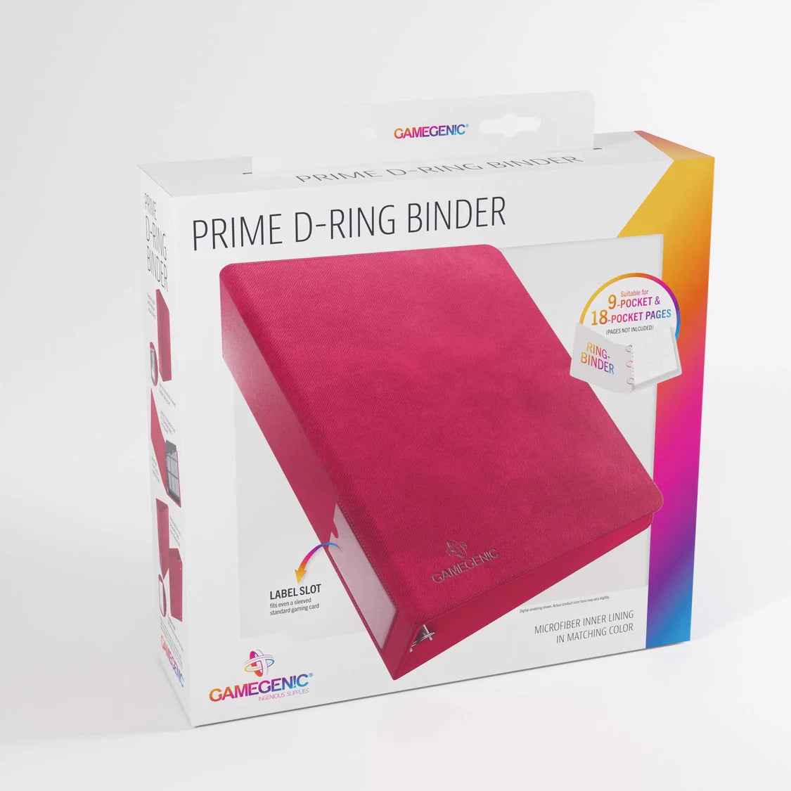 Gamegenic: Prime D-Ring-Binder - Red