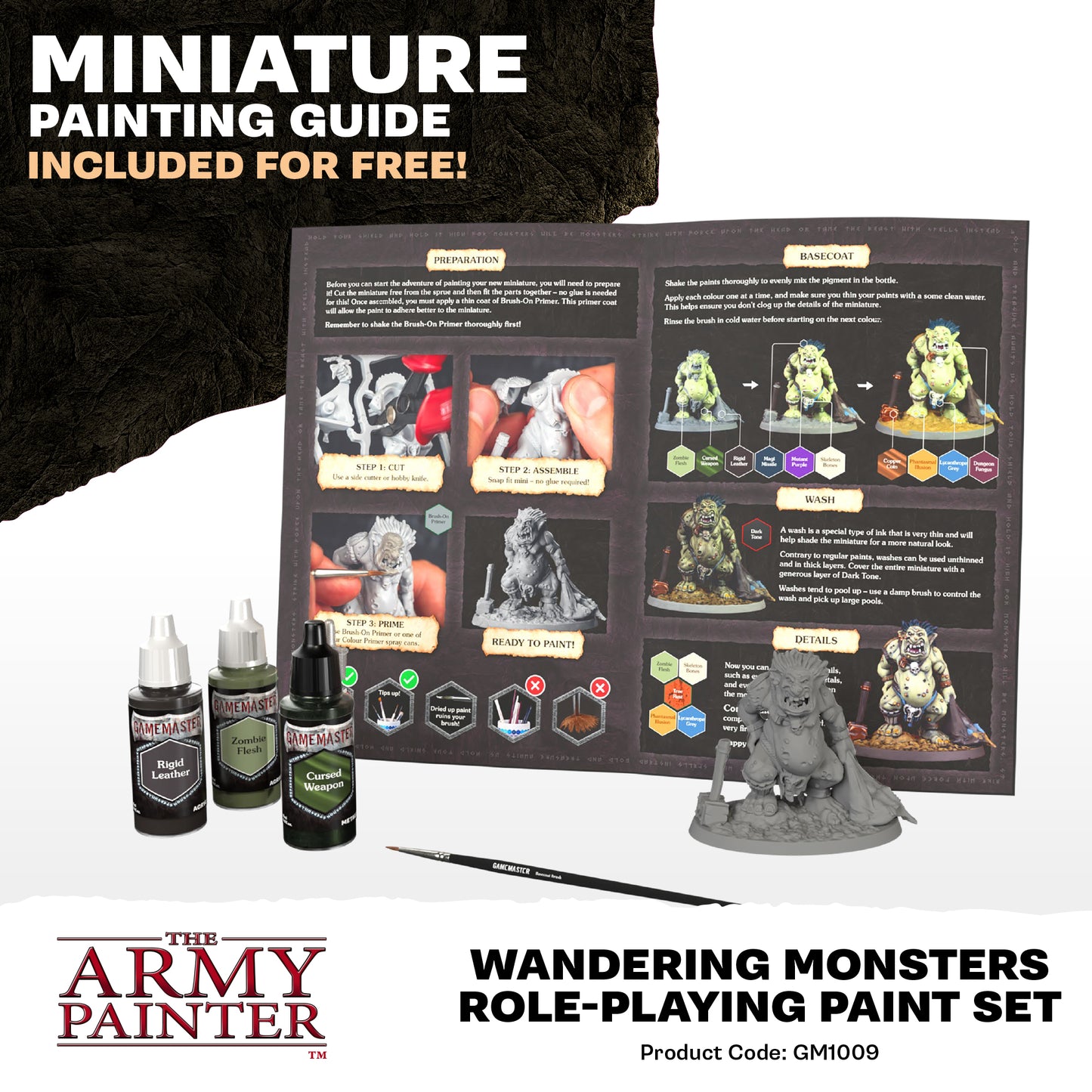 The Army Painter - Wandering Monsters Role Playing Paint Set