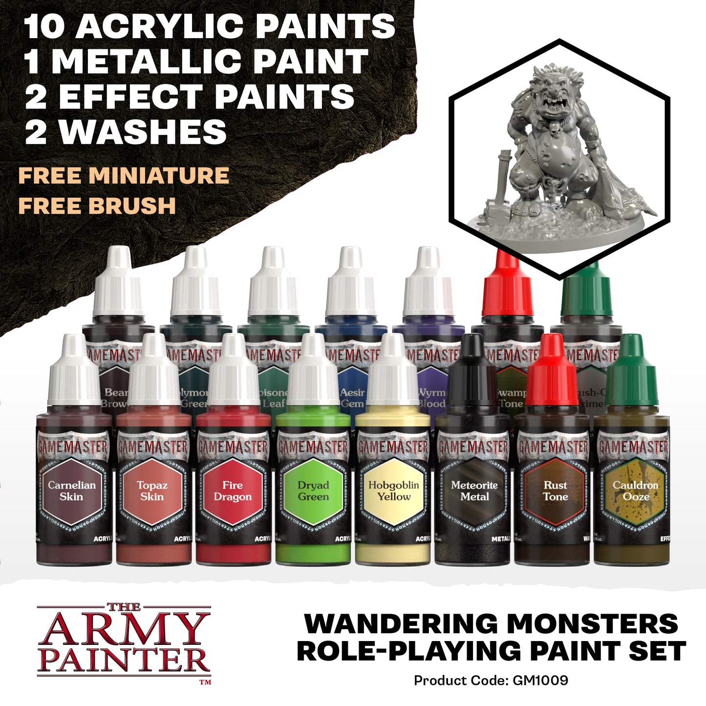 The Army Painter - Wandering Monsters Role Playing Paint Set