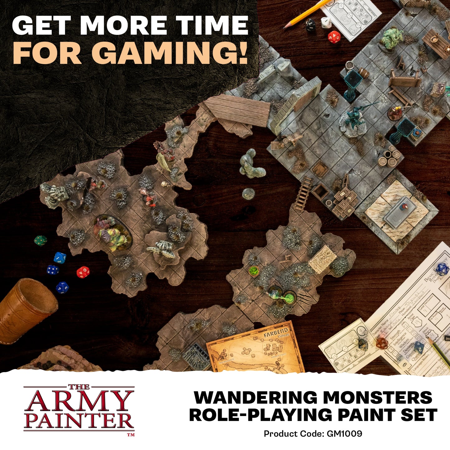 The Army Painter - Wandering Monsters Role Playing Paint Set