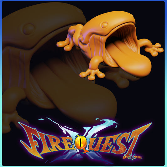 Hopper Variant, Breath of Fire III, 3D Printed Resin Miniature