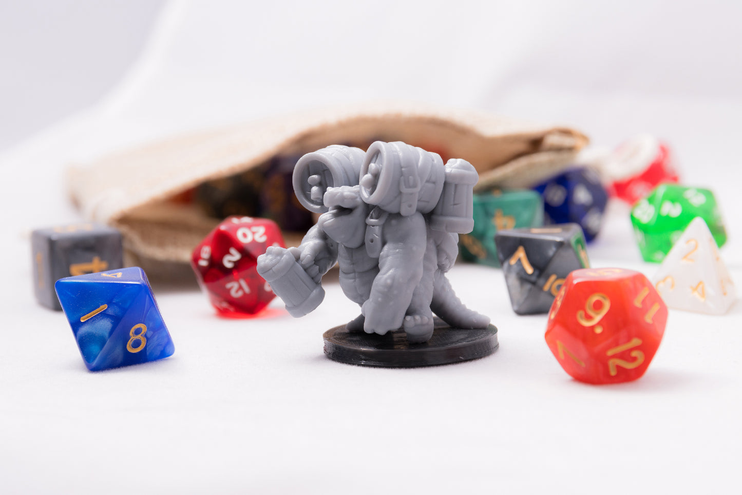 Tortle Barkeep, 3D Printed Resin Miniature