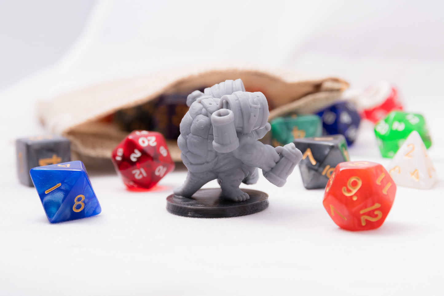 Tortle Barkeep, 3D Printed Resin Miniature