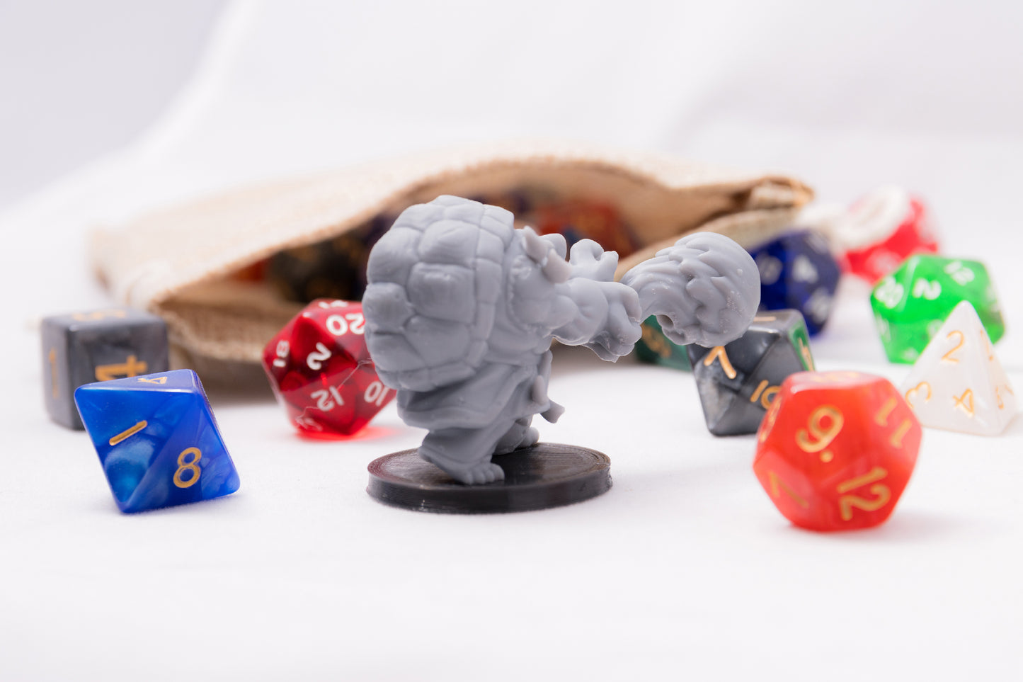 Master Monk Tortle, 3D Printed Resin Miniature