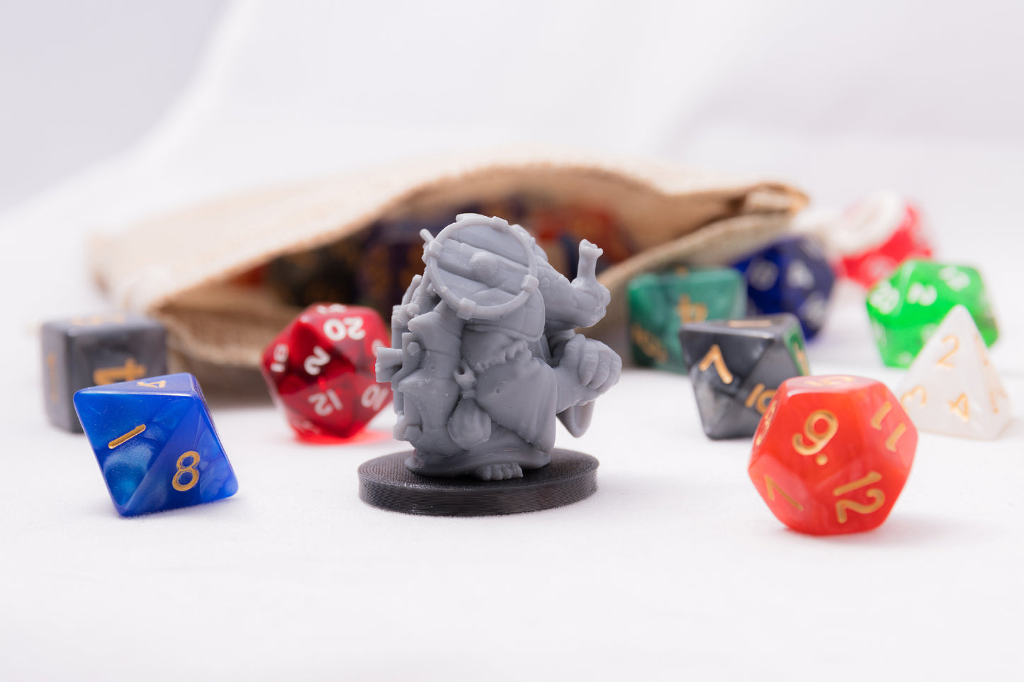 Tortle Merchant, 3D Printed Resin Miniature