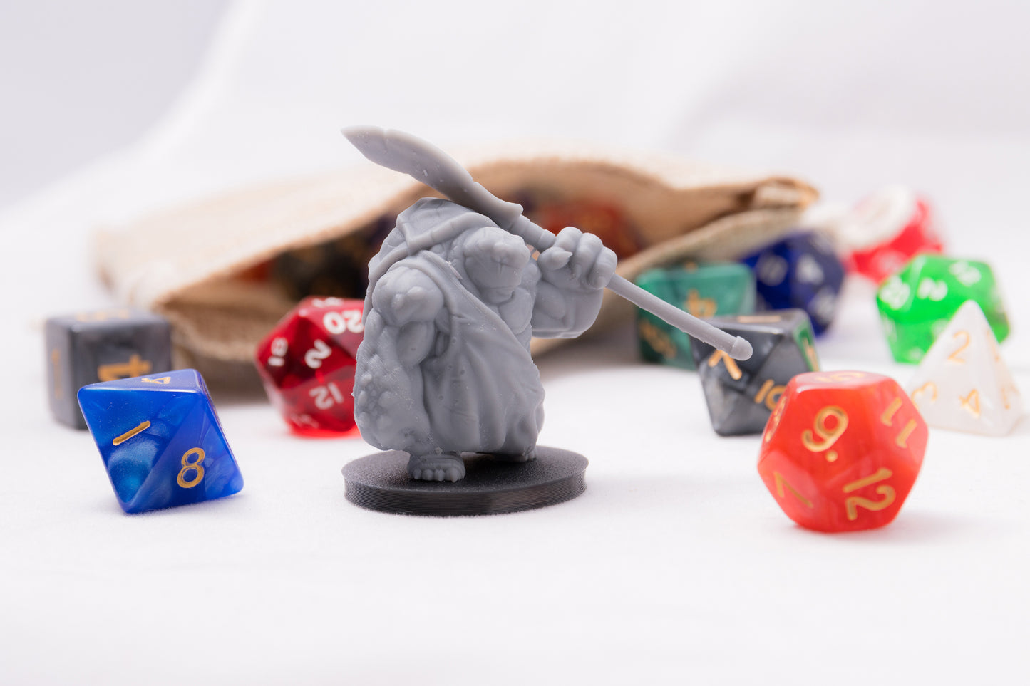 Tortle Peacekeeper Variant, 3D Printed Resin Miniature