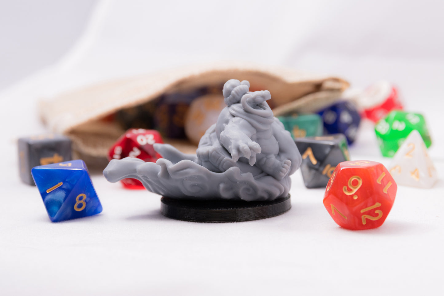 Sleighing Tortle, 3D Printed Resin Miniature