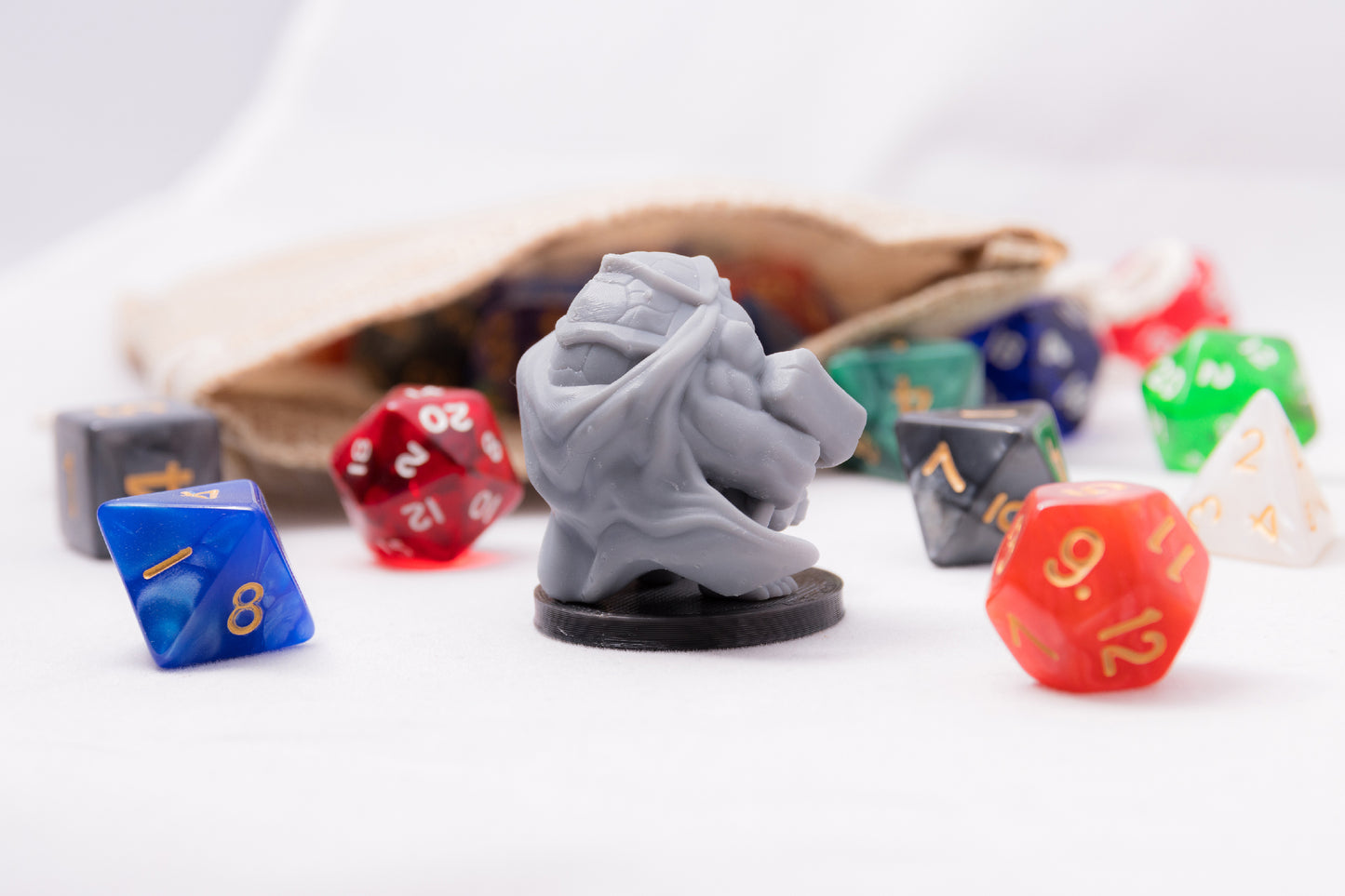 Tortle Cleric, 3D Printed Resin Miniature