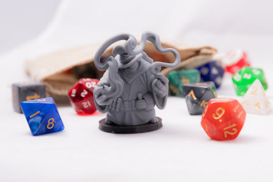 Tortle Sorcerer, 3D Printed Resin Miniature