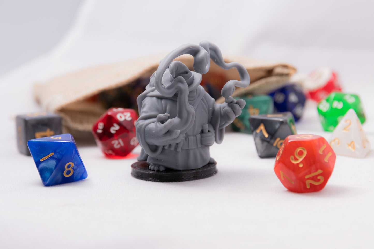 Tortle Sorcerer, 3D Printed Resin Miniature