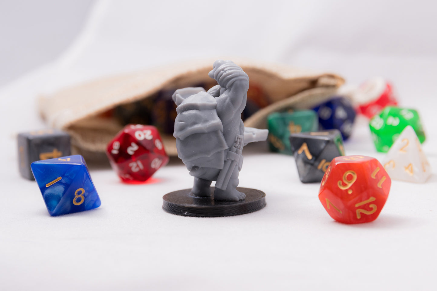 Tortle TMNT Michelanzadough, 3D Printed Resin Miniature