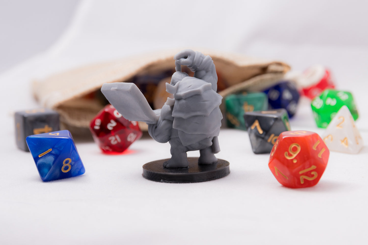 Tortle TMNT Michelanzadough, 3D Printed Resin Miniature