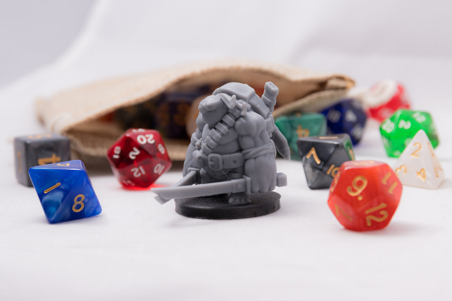 Tortle TMNT Leohardfoe, 3D Printed Resin Miniature