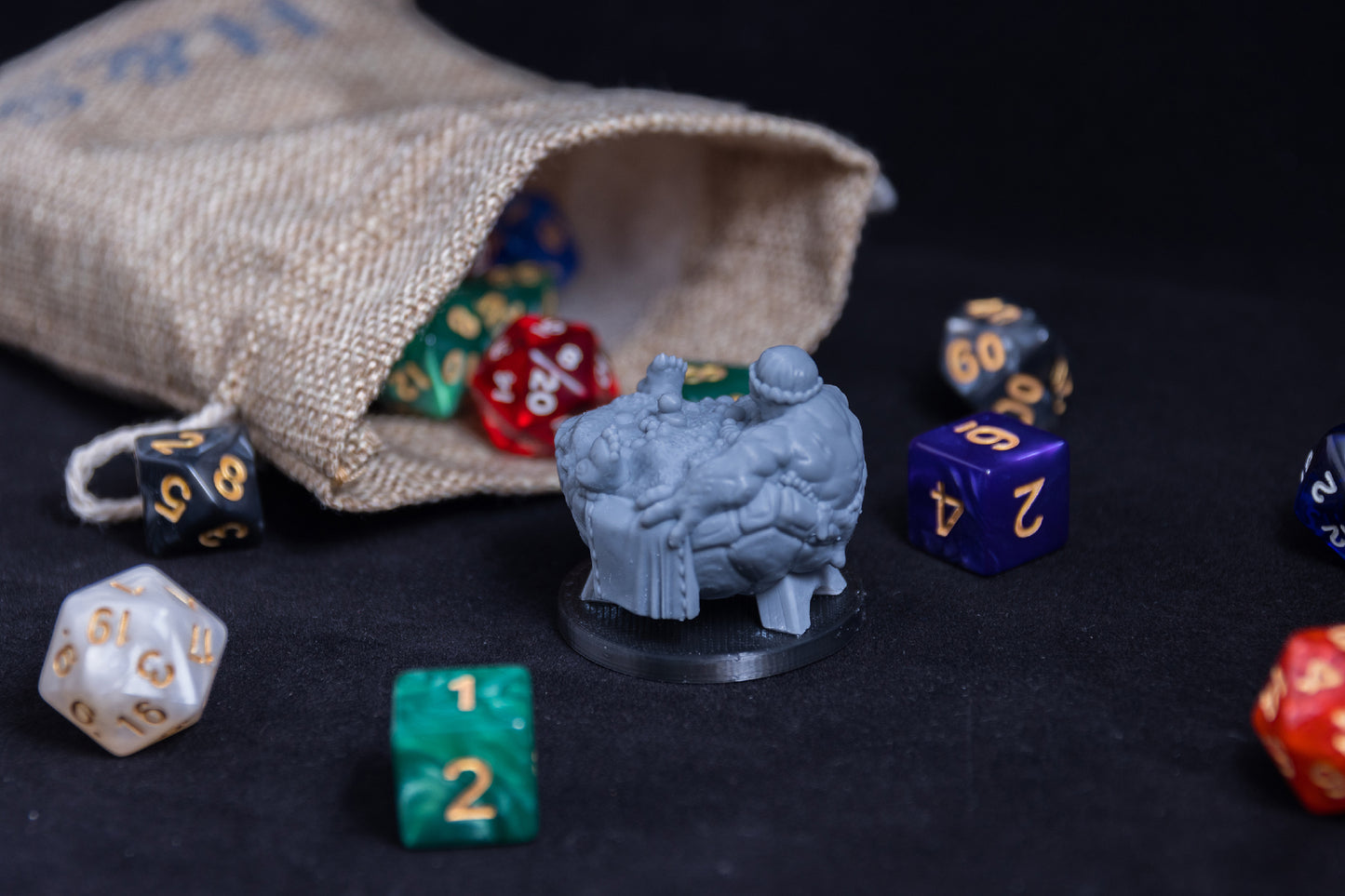 Relaxing Tortle, 3D Printed Resin Miniature