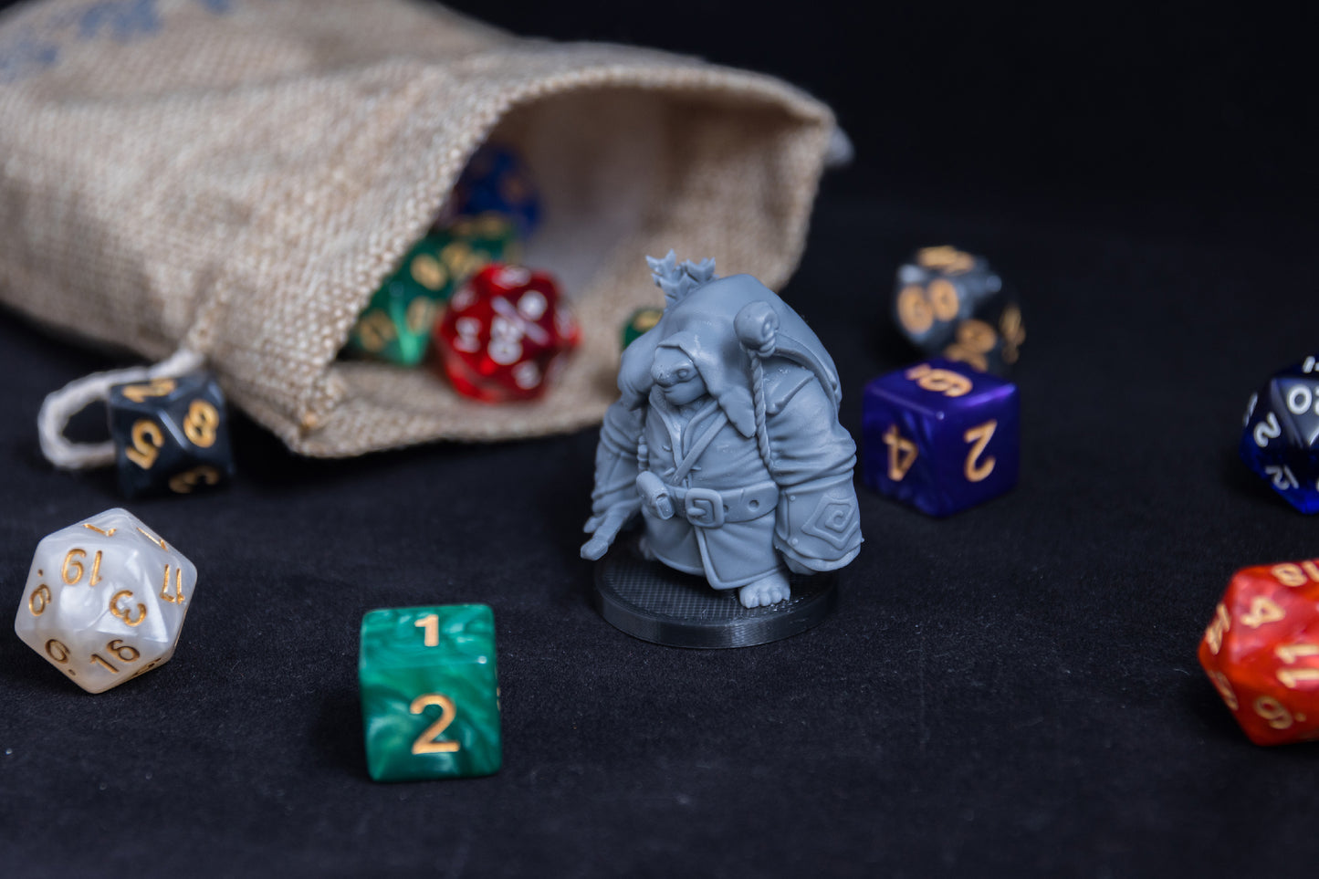 Tortle Ranger, 3D Printed Resin Miniature