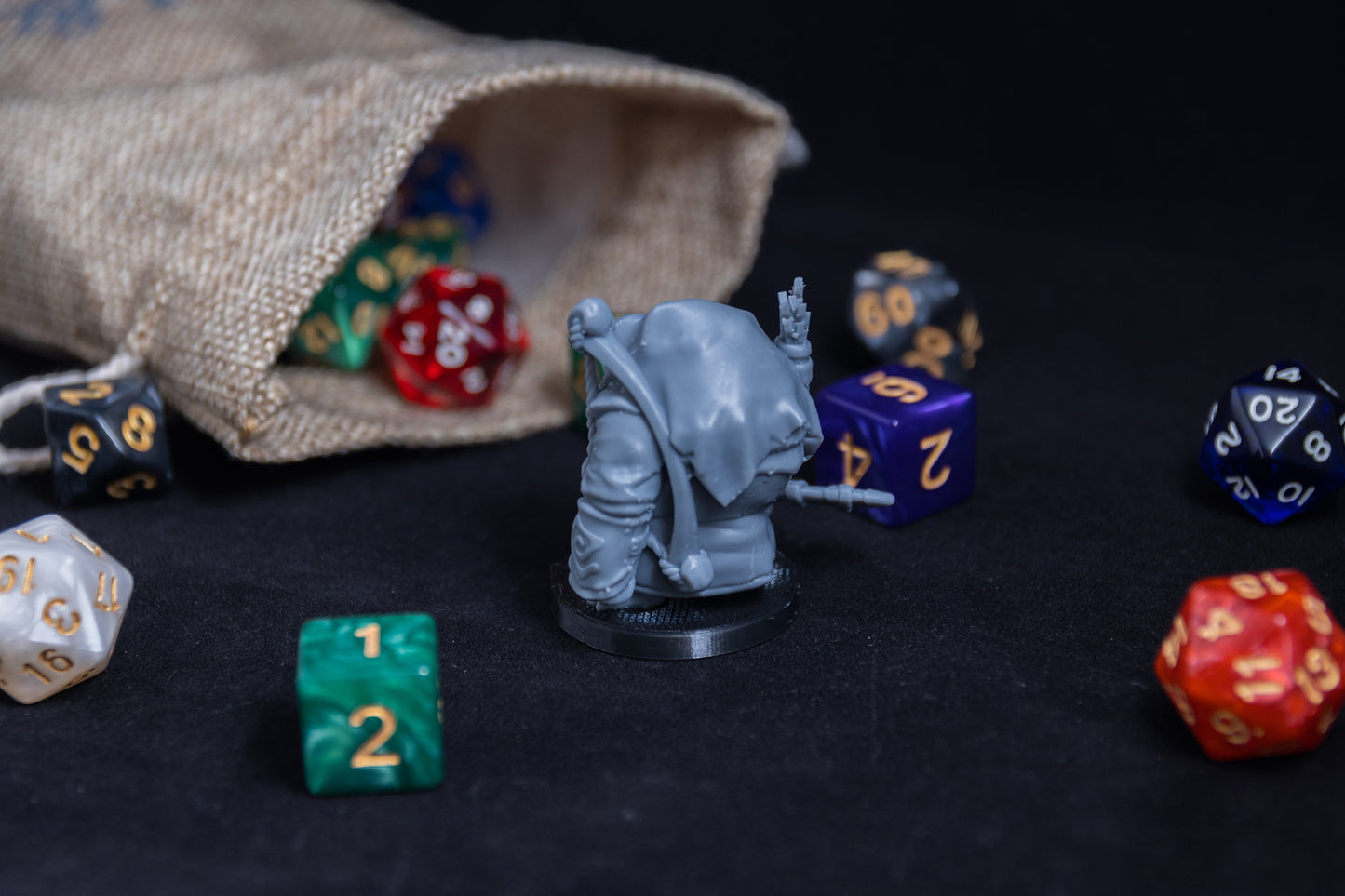 Tortle Ranger, 3D Printed Resin Miniature