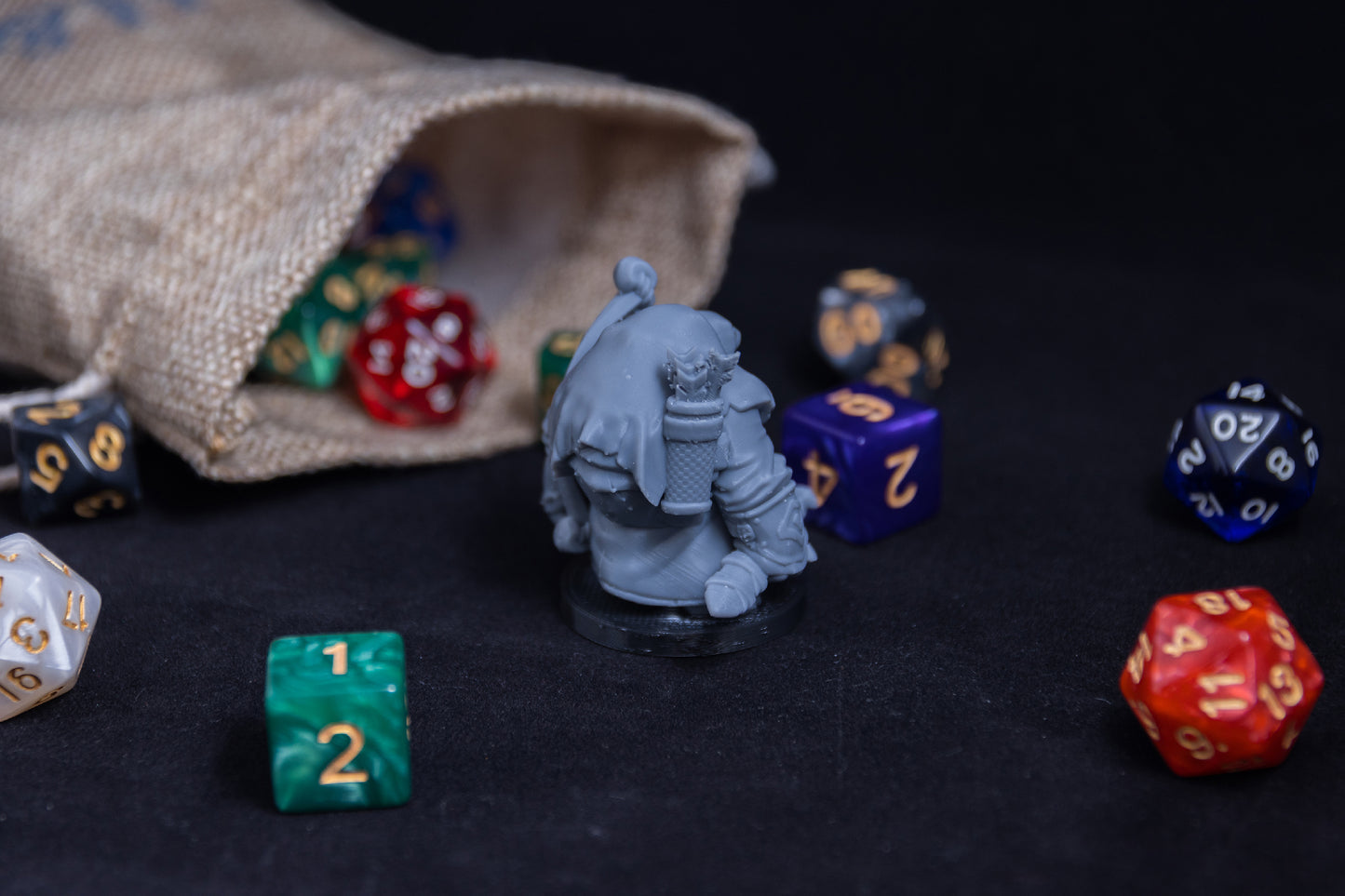 Tortle Ranger, 3D Printed Resin Miniature