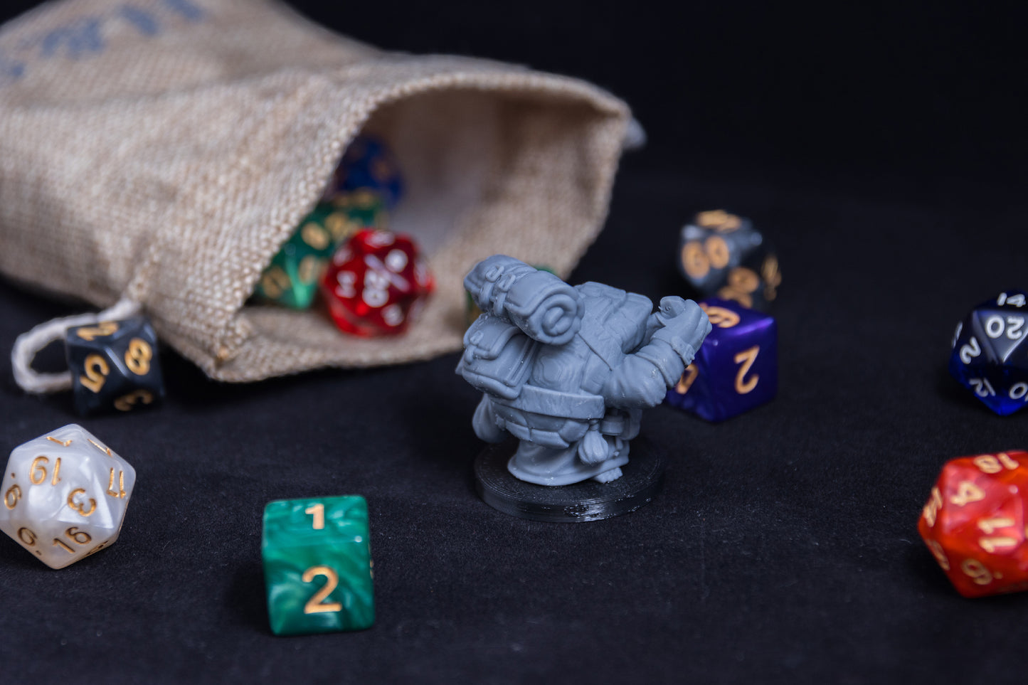 Tortle Artificer, 3D Printed Resin Miniature