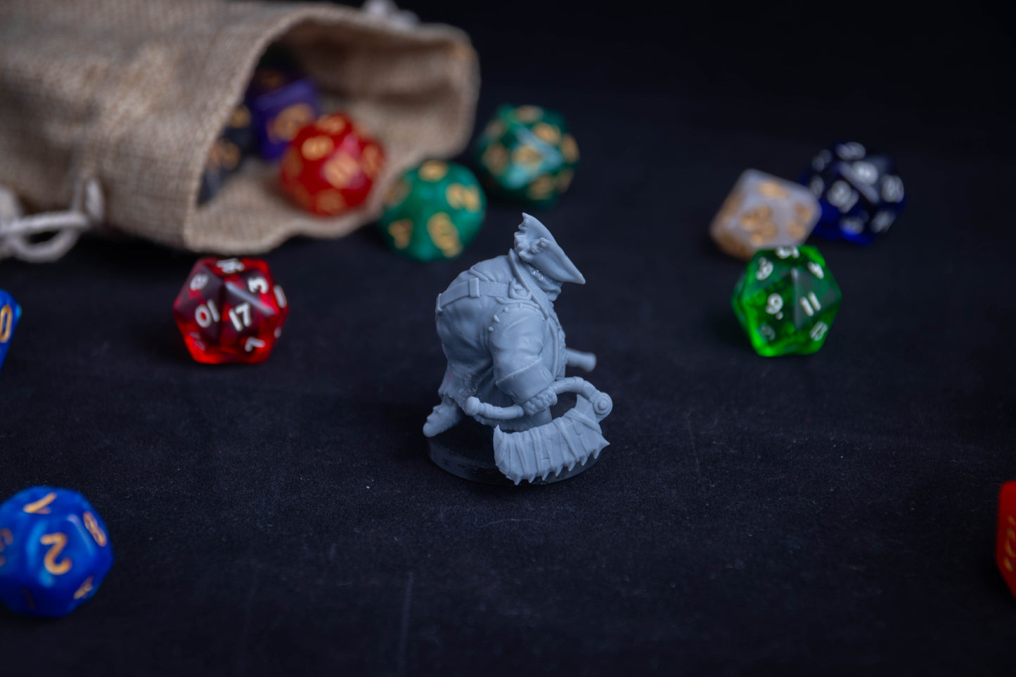Tortle Blood Hunter, 3D Printed Resin Miniature