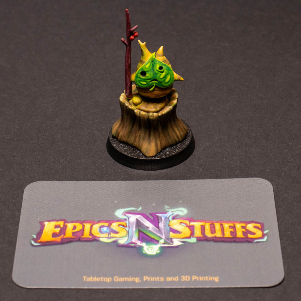 Tree Spirit 3A with Base, Painted Miniature