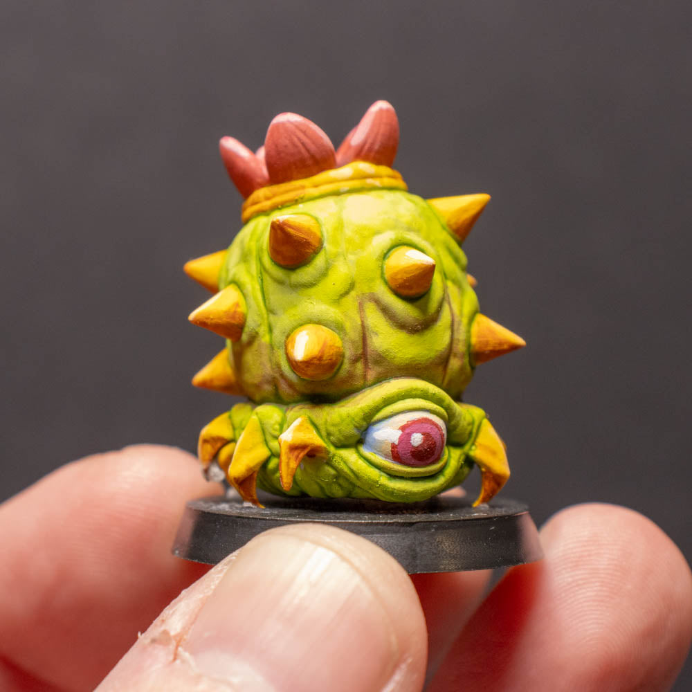 Cacteye, Fire Quest, Painted Miniature