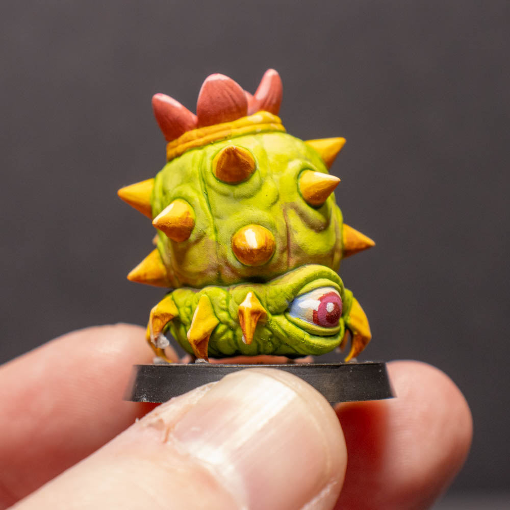 Cacteye, Fire Quest, Painted Miniature