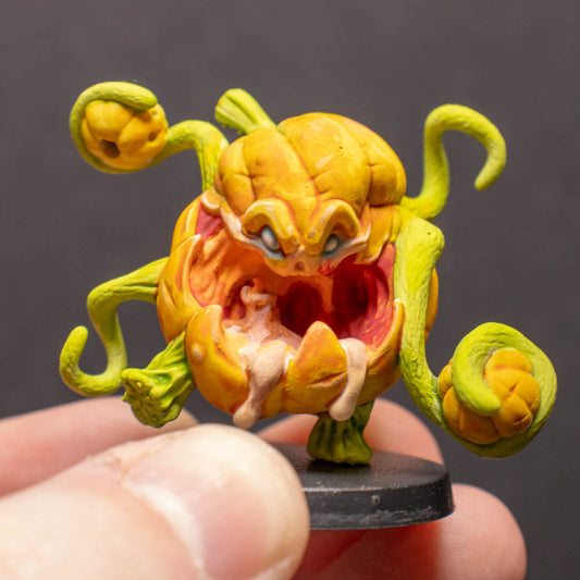 Pumpkin Abomination, Painted Miniature