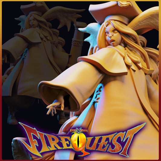 The Inventor, Fire Quest Miniature - Pre-Supported - Digital Download