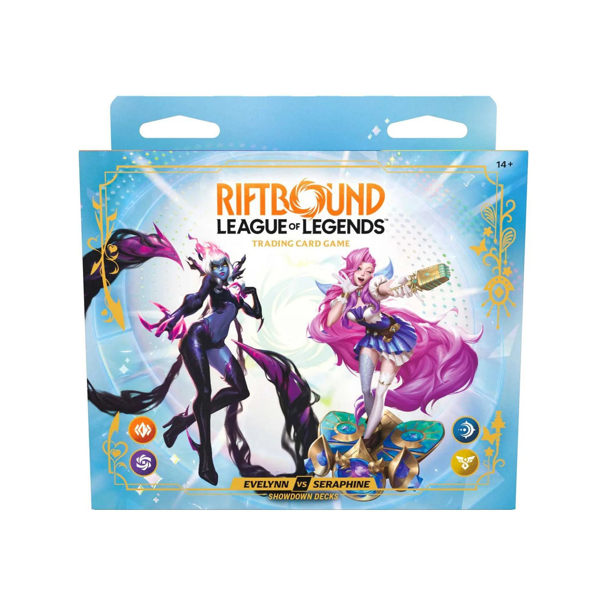 Riftbound: League of Legends TCG - Set 5: Radiance - Showdown Decks - Evelynn vs Seraphine