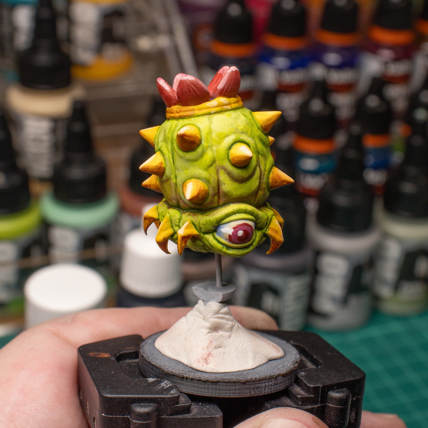 Cacteye, Breath of Fire III, 3D Printed Resin Miniature
