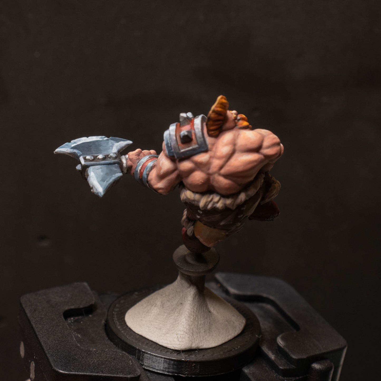 Dwarven Barbarian, 3D Printed Resin Miniature