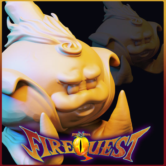 The Onion, Fire Quest Miniature - Pre-Supported - Digital Download
