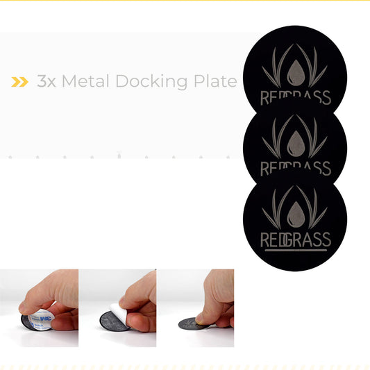 Redgrass Games - 3x Metal Docking Plates for RGG360 Painting Handle v2