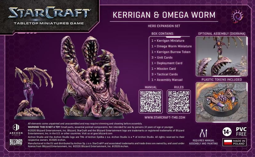 StarCraft: Kerrigan (Primal Kerrigan) - Zerg - Hero Expansion Set
