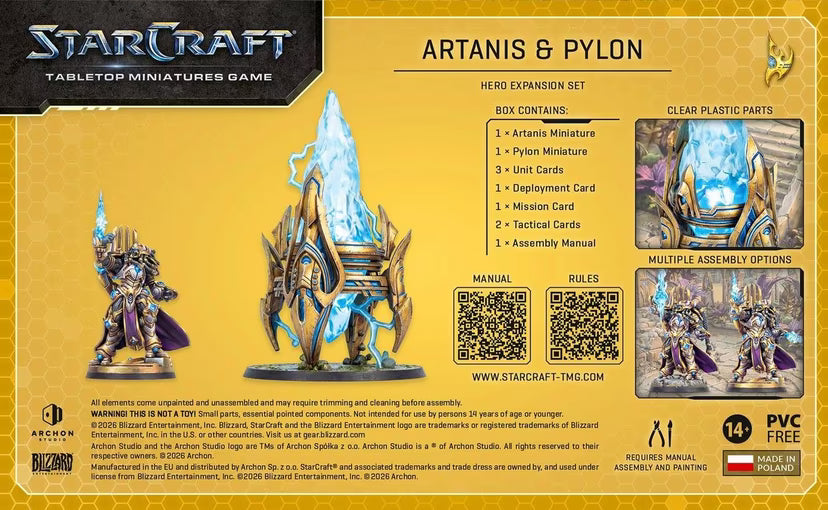 StarCraft: Artanis (Hierarch) - Protoss - Hero Expansion Set