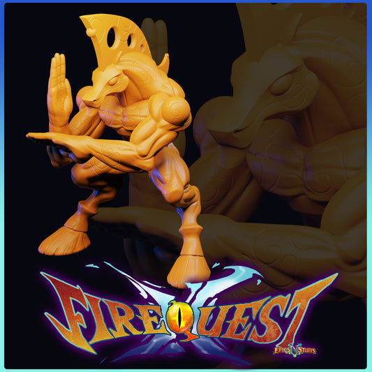 Stallion, Breath of Fire III, 3D Printed Resin Miniature