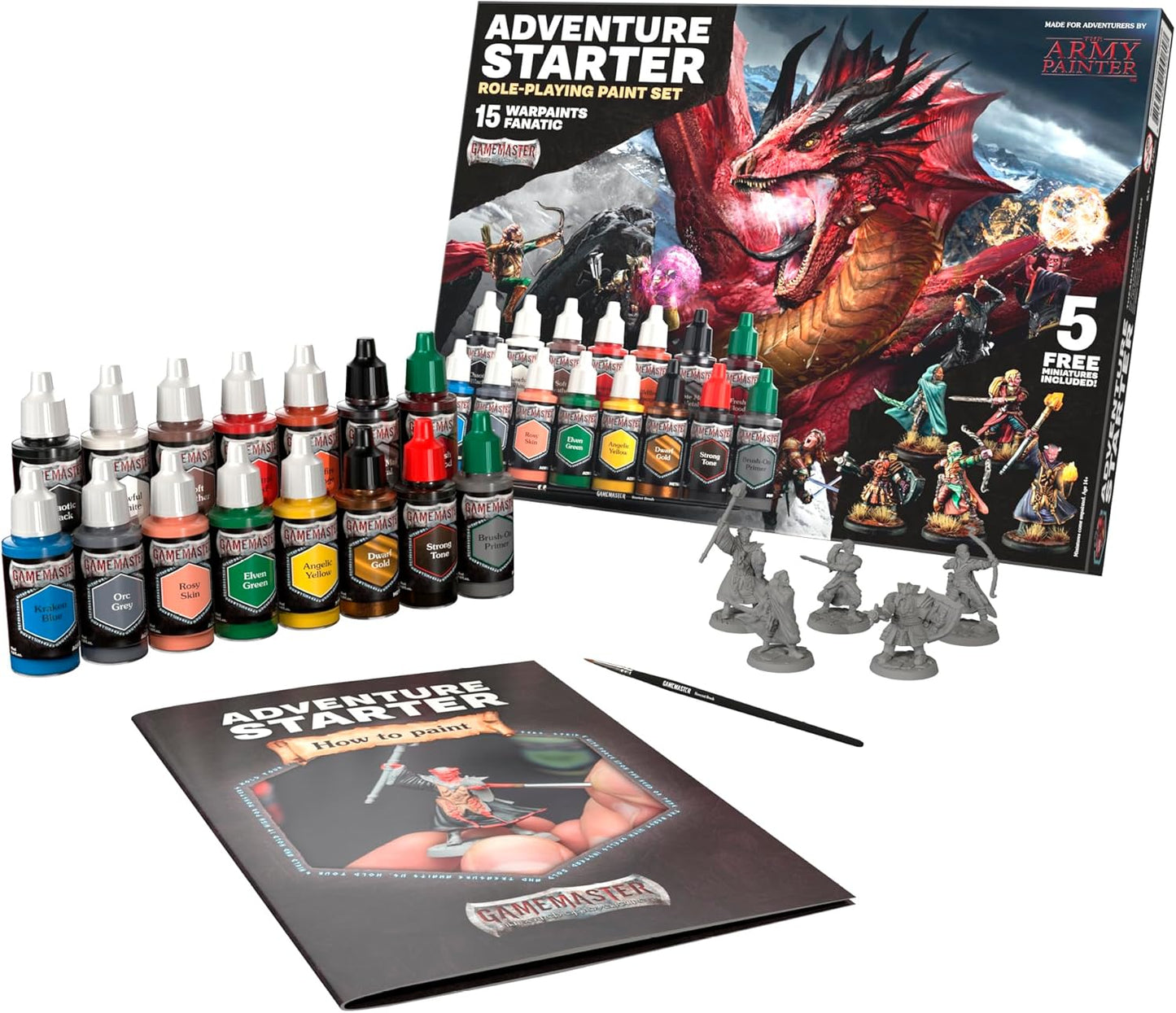 The Army Painter - GameMaster - Adventure Starter Role-Playing Paint Set