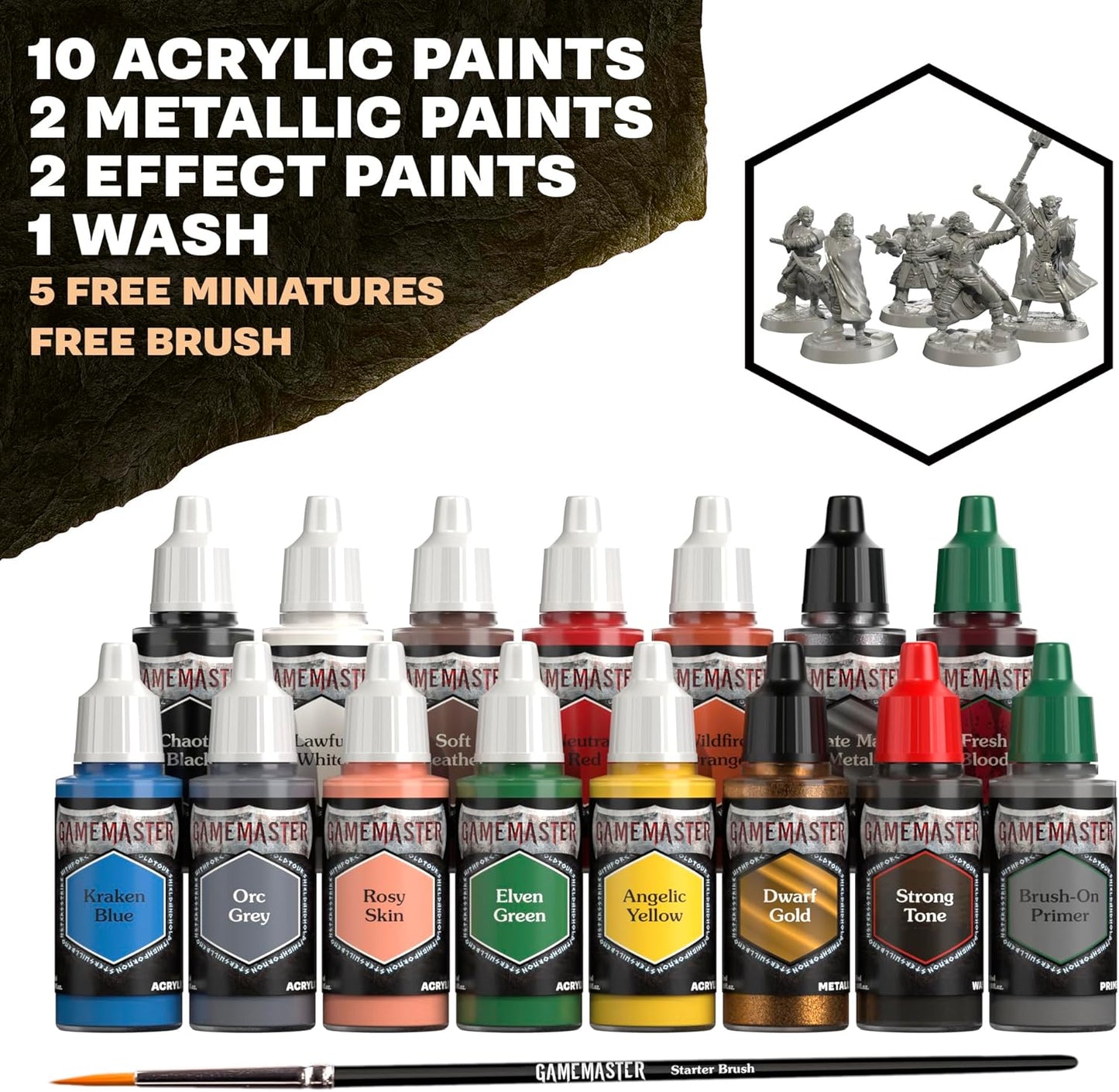 The Army Painter - GameMaster - Adventure Starter Role-Playing Paint Set