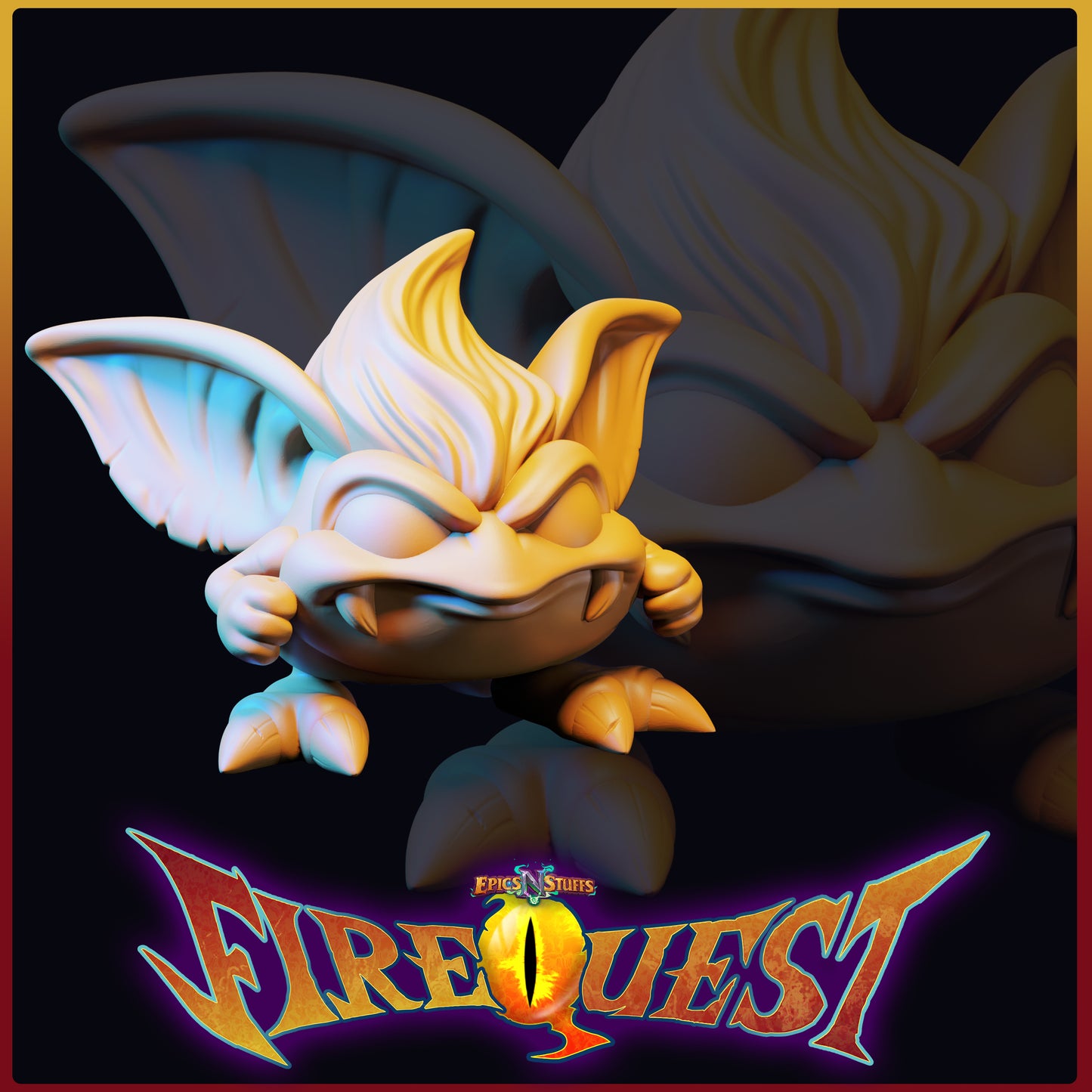 Goblin, Breath of Fire III, 3D Printed Resin Miniature
