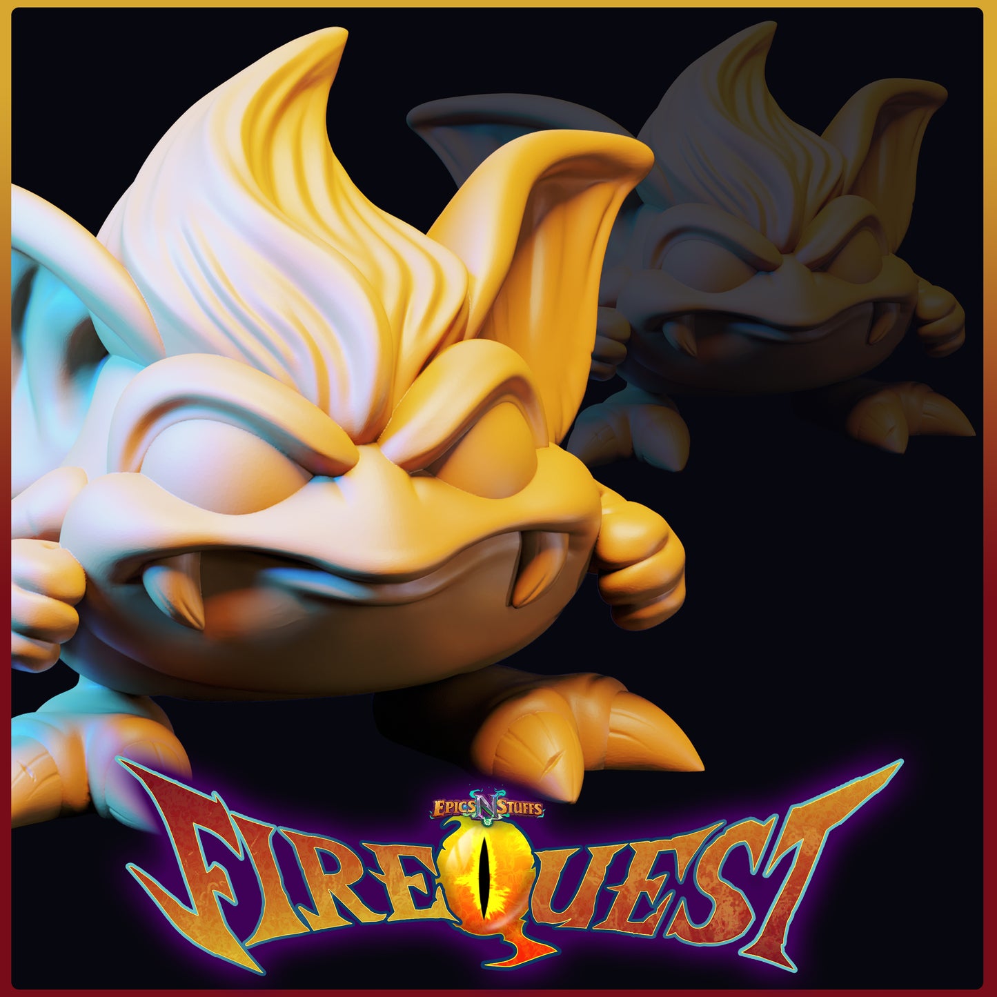 Goblin, Breath of Fire III, 3D Printed Resin Miniature