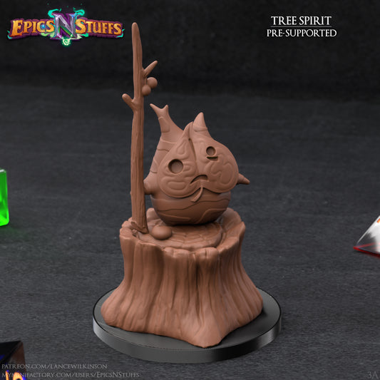 Tree Spirit 3A, 3D Printed Resin Miniature