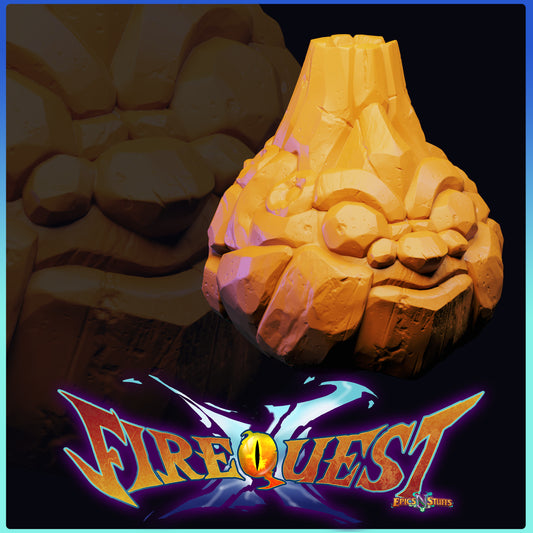 Vulcan, Breath of Fire III, 3D Printed Resin Miniature