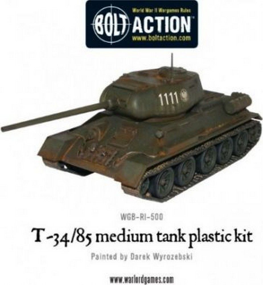 Bolt Action: T34/85 Soviet Medium Tank